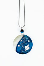 Load image into Gallery viewer, Velvet Blue Elvenloth Diva necklace