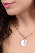 Load image into Gallery viewer, Moonlight Silver Elvenloth Decent necklace