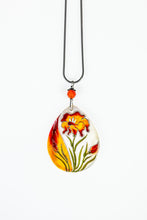 Load image into Gallery viewer, Lángoló-Orange Indie Diva Necklace