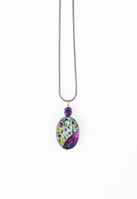Load image into Gallery viewer, Shimmering Amethyst Tendrill Decent necklace
