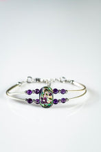 Load image into Gallery viewer, Shimmering Amethyst Elvenloth bracelet
