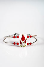 Load image into Gallery viewer, Burning Rosehip Rosalith bracelet
