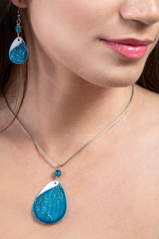 Lagoon Blue Spiralith Diva set