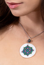 Load image into Gallery viewer, Olive Green Mandalorin Diva Necklace
